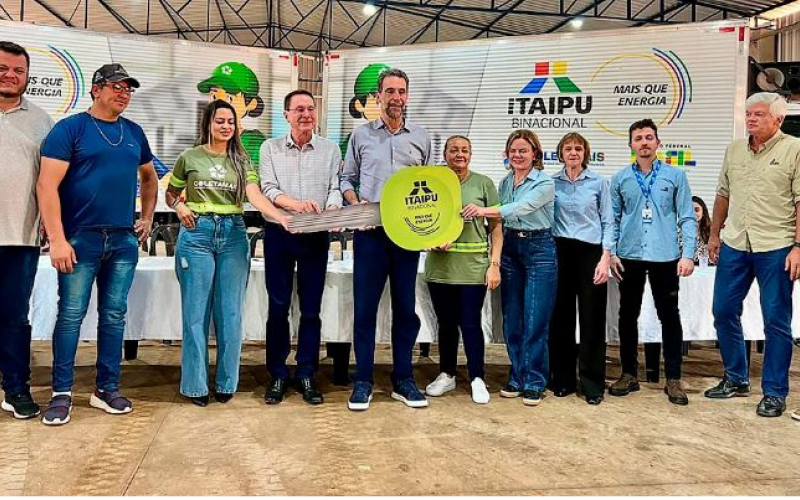Cispar participa da inauguração da Unidade de Valorização de Recicláveis em Francisco Beltrão